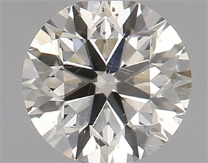 Foto Diamante Natural 0.40 quilates, Redondo , Color L, claridad SI1 y certificado GIA de