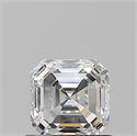 Diamante Natural 0.80 quilates, Asscher , Color F, claridad VVS1 y certificado GIA