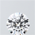 Del inventario de diamantes de laboratorio, 1.55 quilates, Redondo , Color D, claridad VVS2 y certificado IGI