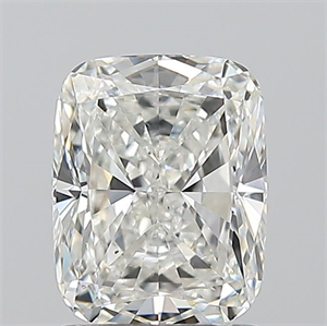 Picture of Natural Diamond 1.51 Carats, Cushion with  Cut, H Color, VS2 Clarity and Certified by GIA
