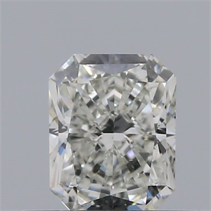 Foto Diamante Natural 0.41 quilates, Radiante , Color I, claridad VVS2 y certificado GIA de