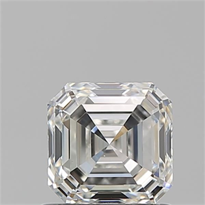 Foto Diamante Natural 1.01 quilates, Asscher , Color H, claridad VS1 y certificado GIA de