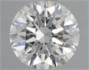 Natural Diamond 0.71 Carats, Round with Excellent Cut, G Color, VS2 Clarity and Certified by GIA