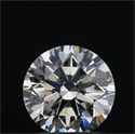 Natural Diamond 1.06 Carats, Round with Excellent Cut, J Color, VVS2 Clarity and Certified by GIA