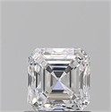Natural Diamond 1.01 Carats, Asscher with  Cut, E Color, VVS2 Clarity and Certified by GIA