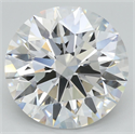 Lab Grown Diamond 6.36 Carats, Round with Ideal Cut, E Color, VVS2 Clarity and Certified by IGI