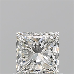 Picture of Natural Diamond 0.71 Carats, Princess with  Cut, I Color, VS2 Clarity and Certified by GIA