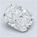 Natural Diamond 2.21 Carats, Cushion with  Cut, D Color, VS1 Clarity and Certified by GIA