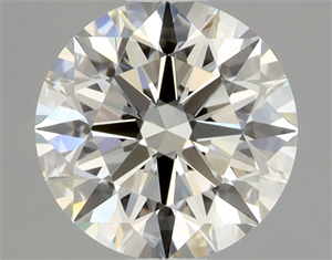Picture of Natural Diamond 0.75 Carats, Round with Excellent Cut, L Color, VVS2 Clarity and Certified by GIA
