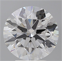 Lab Grown Diamond 4.51 Carats, Round with Ideal Cut, E Color, VS1 Clarity and Certified by IGI