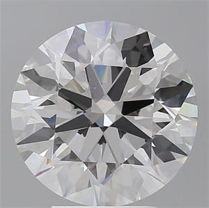 Picture of Lab Grown Diamond 4.51 Carats, Round with Ideal Cut, E Color, VS1 Clarity and Certified by IGI