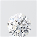 Lab Grown Diamond 1.01 Carats, Round with Ideal Cut, D Color, VS1 Clarity and Certified by IGI