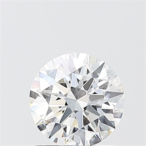 Picture of Lab Grown Diamond 1.01 Carats, Round with Ideal Cut, D Color, VS1 Clarity and Certified by IGI