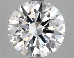 Picture of Lab Grown Diamond 3.62 Carats, Round with Ideal Cut, E Color, VS1 Clarity and Certified by IGI