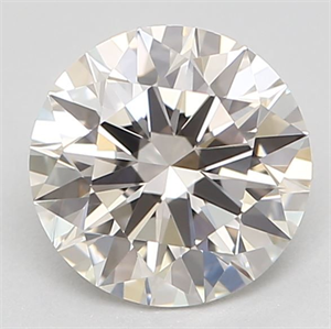 Picture of Natural Diamond 0.73 Carats, Round with Excellent Cut, I Color, VS1 Clarity and Certified by GIA