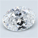 Diamante Natural 2.70 quilates, Ovalado , Color D, claridad VS2 y certificado GIA