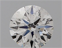 Natural Diamond 0.40 Carats, Round with Excellent Cut, F Color, SI2 Clarity and Certified by GIA