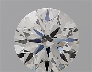 Picture of Natural Diamond 0.40 Carats, Round with Excellent Cut, F Color, SI2 Clarity and Certified by GIA