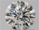 Diamante Natural 0.51 quilates, Redondo , Color F, claridad IF y certificado GIA