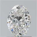 Diamante Natural 0.80 quilates, Ovalado , Color G, claridad VS2 y certificado GIA