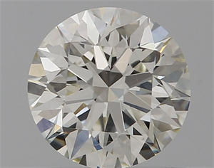 Picture of Natural Diamond 0.74 Carats, Round with Excellent Cut, H Color, VVS1 Clarity and Certified by IGI