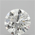 Diamante Natural 0.60 quilates, Redondo , Color H, claridad VVS1 y certificado IGI