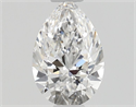 Diamante Natural 0.50 quilates, De pera , Color D, claridad VVS1 y certificado GIA