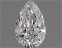 Natural Diamond 1.50 Carats, Pear with  Cut, D Color, IF Clarity and Certified by GIA