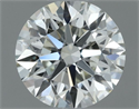 Natural Diamond 0.50 Carats, Round with Excellent Cut, H Color, VS2 Clarity and Certified by IGI
