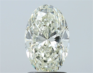 Picture of Natural Diamond 1.70 Carats, Oval with  Cut, K Color, SI2 Clarity and Certified by GIA