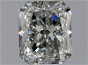 Diamante Natural 0.80 quilates, Radiante , Color H, claridad VS2 y certificado HRD