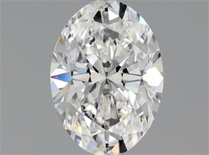 Picture of Natural Diamond 0.70 Carats, Oval with  Cut, E Color, SI1 Clarity and Certified by GIA
