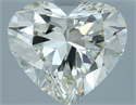 Natural Diamond 2.86 Carats, Heart with  Cut, J Color, VS2 Clarity and Certified by IGI