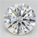 Lab Grown Diamond 2.13 Carats, Round with Ideal Cut, D Color, IF Clarity and Certified by IGI