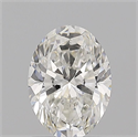 Natural Diamond 1.20 Carats, Oval with  Cut, F Color, SI1 Clarity and Certified by GIA
