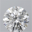 Lab Grown Diamond 4.56 Carats, Round with Ideal Cut, G Color, VS2 Clarity and Certified by IGI