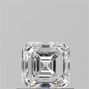 Foto Diamante Natural 0.76 quilates, Asscher , Color E, claridad VS2 y certificado GIA de
