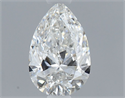 Natural Diamond 0.41 Carats, Pear with  Cut, F Color, SI1 Clarity and Certified by GIA