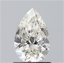 Diamante Natural 0.91 quilates, De pera , Color I, claridad SI2 y certificado GIA