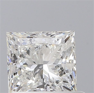 Picture of Natural Diamond 0.73 Carats, Princess with  Cut, G Color, VS1 Clarity and Certified by GIA
