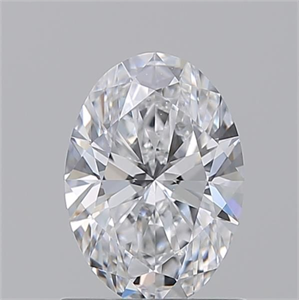 Picture of Natural Diamond 1.02 Carats, Oval with  Cut, D Color, VS2 Clarity and Certified by GIA