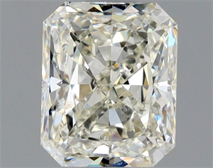 Picture of Natural Diamond 1.01 Carats, Radiant with  Cut, K Color, SI2 Clarity and Certified by GIA