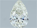 Natural Diamond 1.01 Carats, Pear with  Cut, I Color, VVS2 Clarity and Certified by IGI