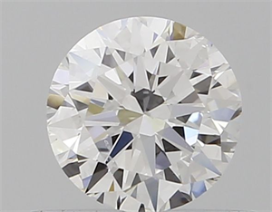 Picture of Natural Diamond 0.50 Carats, Round with Very Good Cut, E Color, SI1 Clarity and Certified by GIA