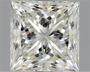 Picture of Natural Diamond 2.01 Carats, Princess with  Cut, I Color, VS2 Clarity and Certified by IGI