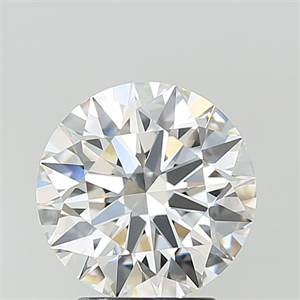 Picture of Lab Grown Diamond 3.10 Carats, Round with Ideal Cut, F Color, VVS2 Clarity and Certified by IGI