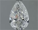 Natural Diamond 1.01 Carats, Pear with  Cut, H Color, VS2 Clarity and Certified by GIA