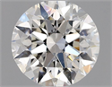 Natural Diamond 0.80 Carats, Round with Excellent Cut, H Color, SI1 Clarity and Certified by GIA