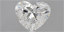 Natural Diamond 1.50 Carats, Heart with  Cut, F Color, VVS1 Clarity and Certified by GIA