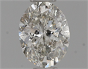 Diamante Natural 0.51 quilates, Ovalado , Color H, claridad SI2 y certificado IGI